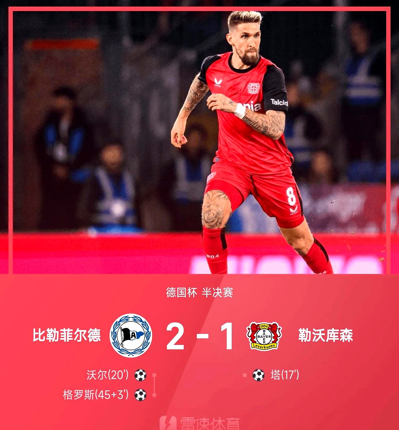 关于沃尔夫斯堡客场逆转，继续保持不败纪录的信息